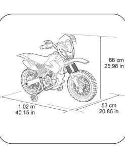 Feber Cavalcabili Elettrici-- Motorbike Cross 400F? 6V