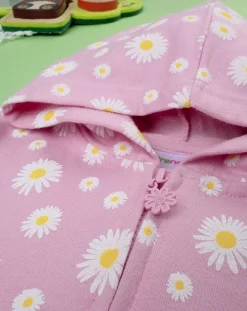 Prenatal Felpe E Maglioni-Felpa Bambina Con Cappuccio Rosa