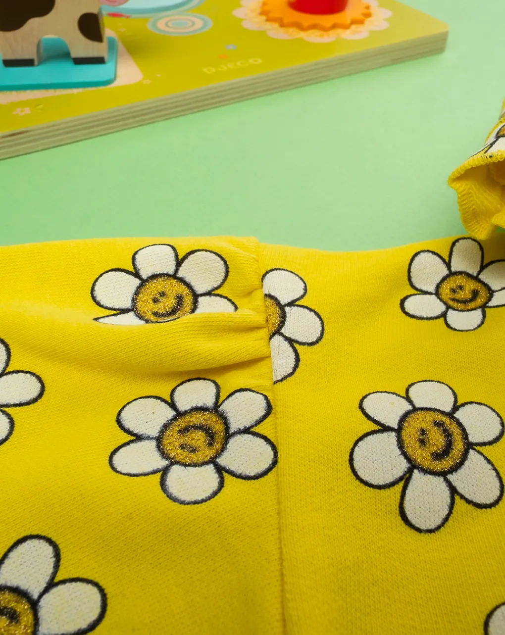 Prenatal Maglioni E Cardigan-Felpa Bimba French Terry Gialla