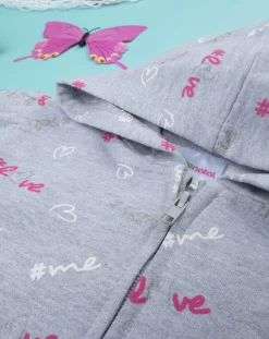 Prenatal Felpe E Maglioni-Felpa Bimba Grigia 