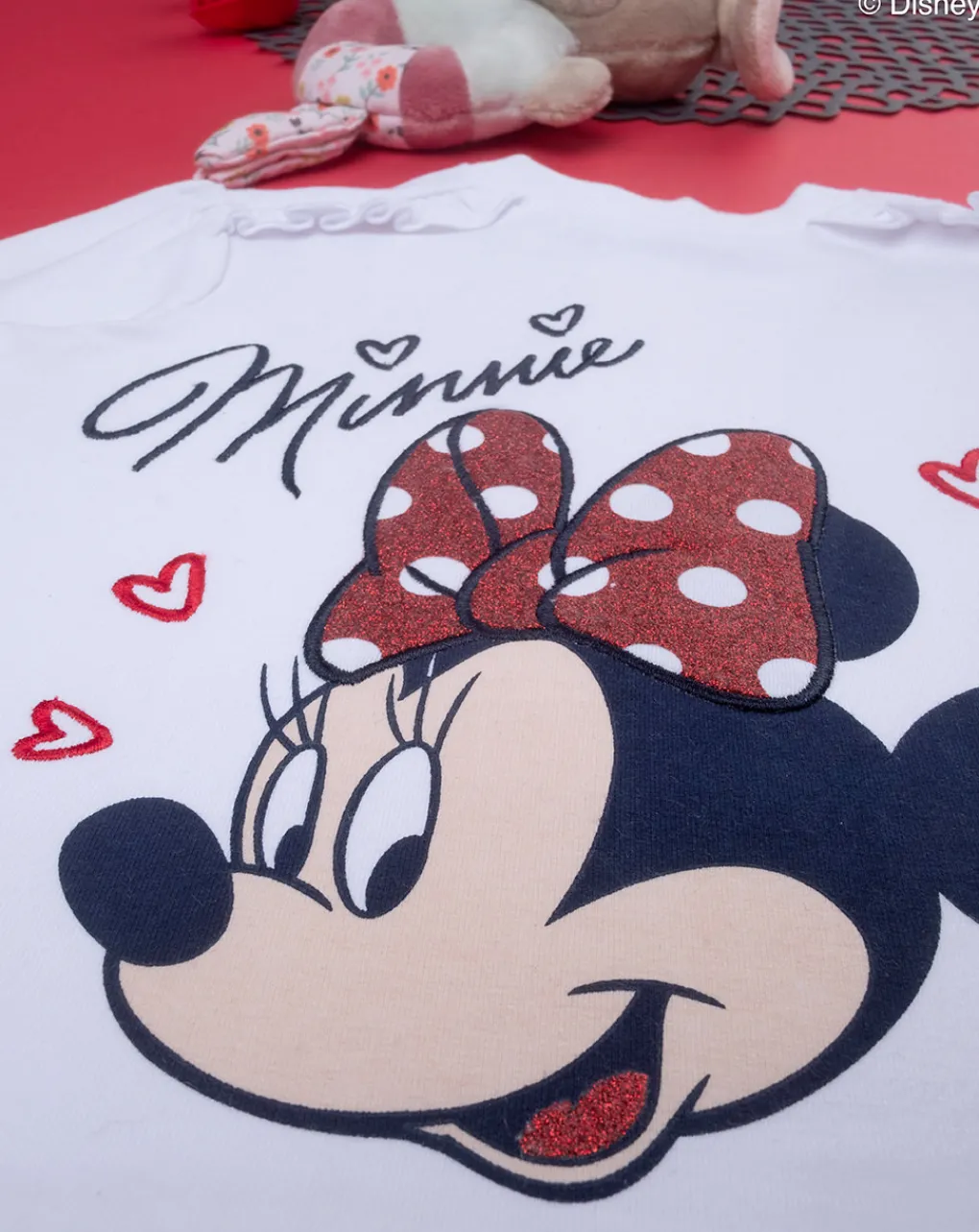 Prenatal Maglioni E Cardigan-Felpa Bimba "Minnie” Organic Cotton