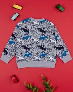 Prenatal Maglioni E Cardigan-Felpa Bimbo French Terry Grigia