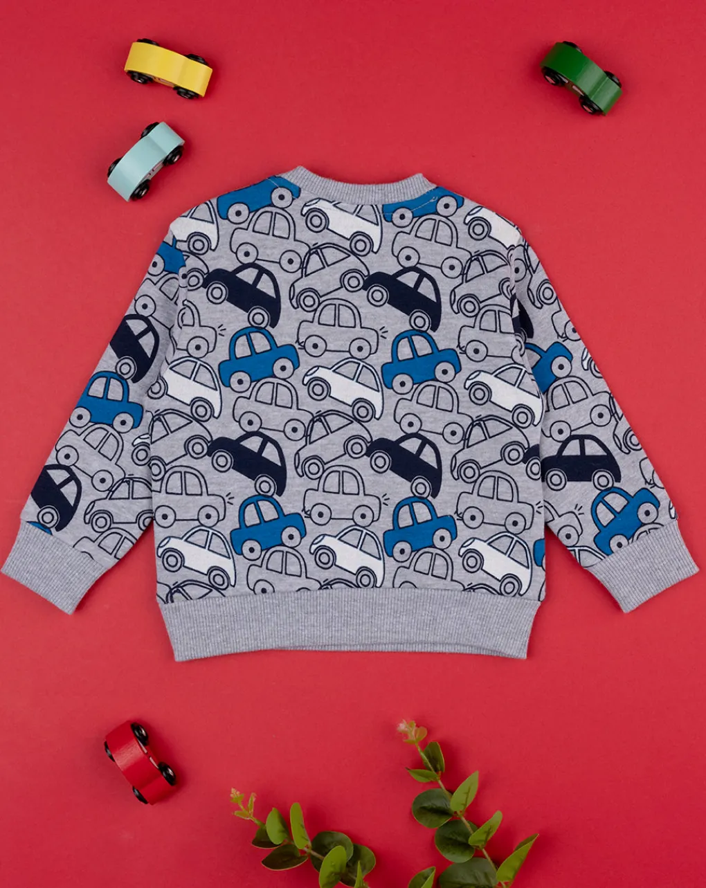 Prenatal Maglioni E Cardigan-Felpa Bimbo French Terry Grigia