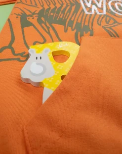 Prenatal Maglioni E Cardigan-Felpa Bimbo Orange 