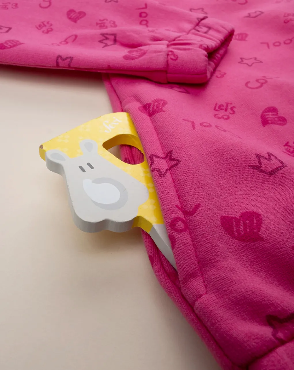 Prenatal Felpe E Maglioni-Felpa Con Cappuccio Bimba Rosa