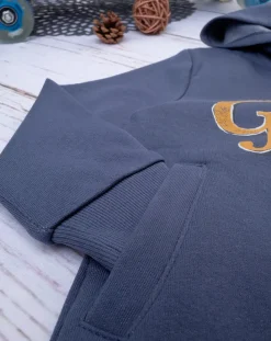 Prenatal Maglioni E Cardigan-Felpa Con Cappuccio Bimbo Blu