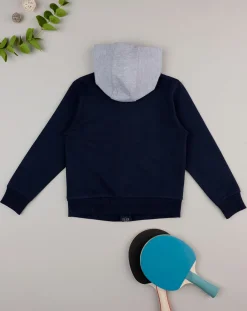 Prenatal Maglioni E Cardigan-Felpa Con Cappuccio Bimbo Blu