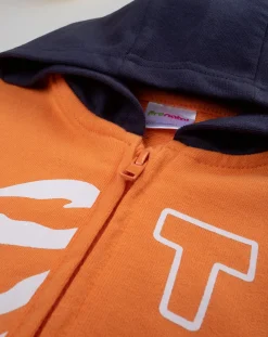 Prenatal Maglioni E Cardigan-Felpa Con Cappuccio Bimbo Arancione