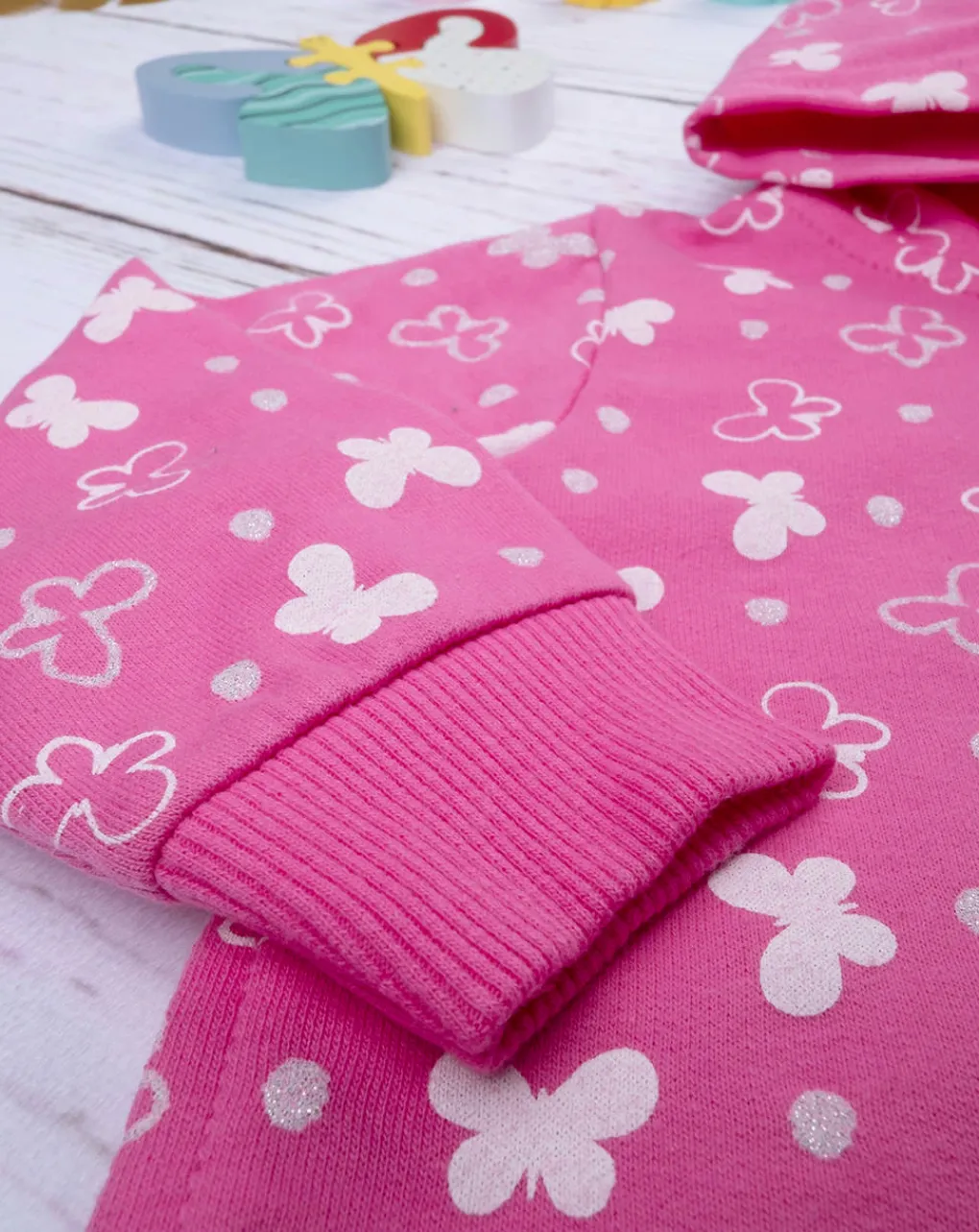 Prenatal Maglioni E Cardigan-Felpa French Terry Bimba Rosa