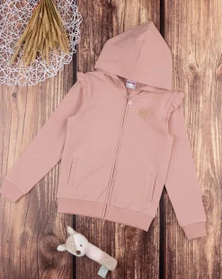 Prenatal Felpe E Maglioni-Felpa French Terry Bimba Rosa