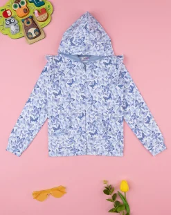Prenatal Felpe E Maglioni-Felpa French Terry Bimba "Farfalle”