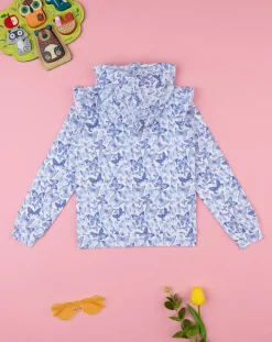Prenatal Felpe E Maglioni-Felpa French Terry Bimba "Farfalle”