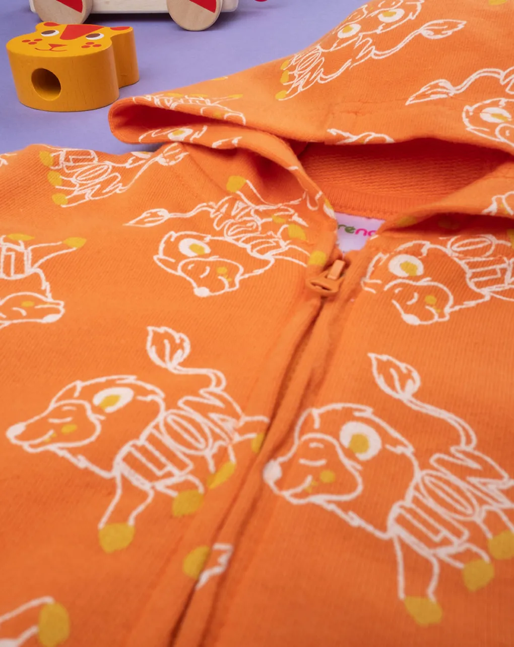 Prenatal Maglioni E Cardigan-Felpa French Terry Bimbo "Leone”