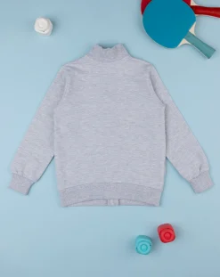 Prenatal Maglioni E Cardigan-Felpa Leggera Garzata Bimbo Grigia