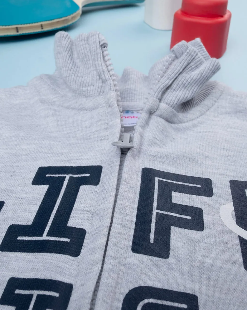 Prenatal Maglioni E Cardigan-Felpa Leggera Garzata Bimbo Grigia