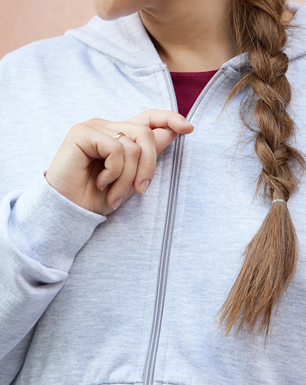 Prenatal Maglieria Premaman-Felpa Premaman Allattamento Con Zip