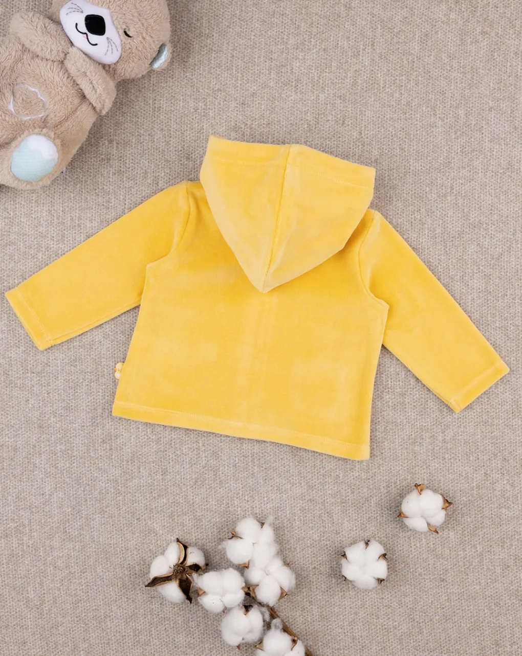 Prenatal Cardigan-Felpa Unisex "Paperelle” Organic Cotton