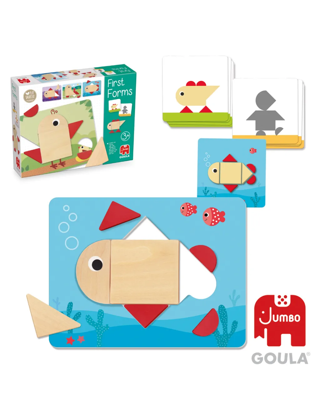 Goula Giochi Didattici-First Shapes Prime Forme -
