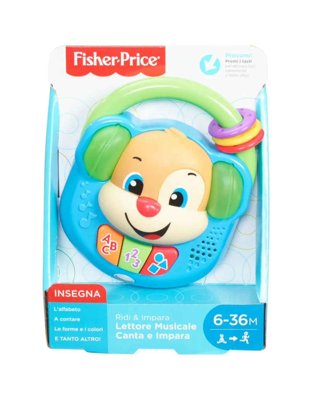 Fisher-Price Giochi Musicali-Fisher Price - Lettore Musicale Canta & Impara