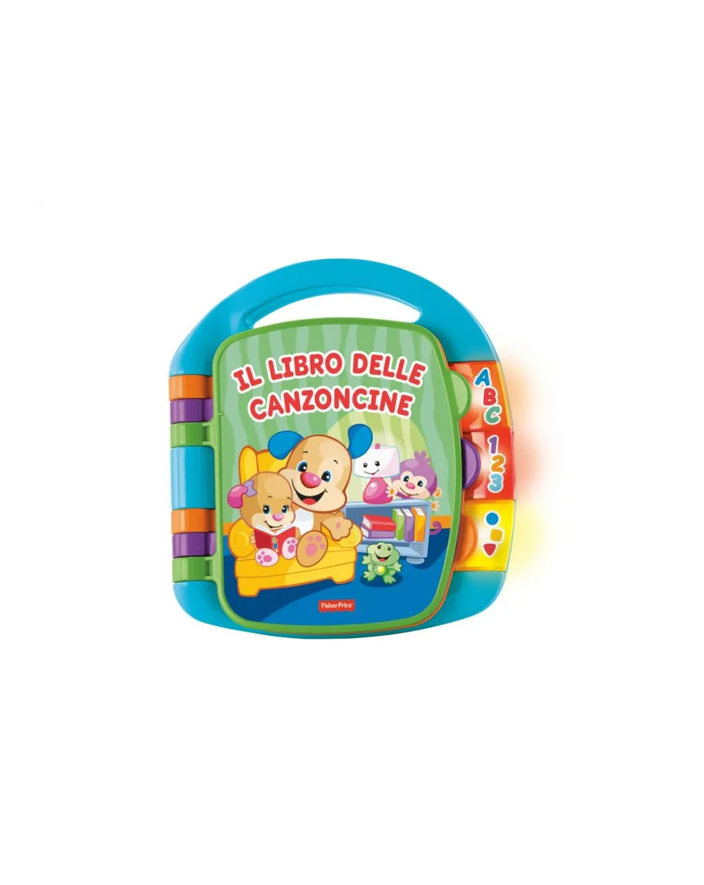 Fisher-Price Giochi Primi Mesi-Fisher Price - Libro Delle Canzoncine Ridi & Impara