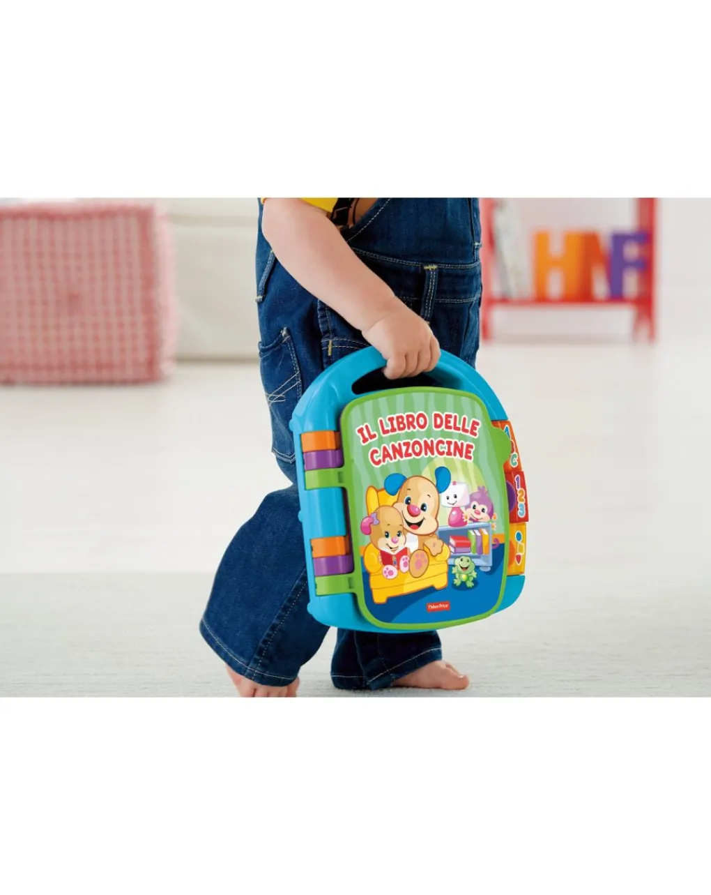 Fisher-Price Giochi Primi Mesi-Fisher Price - Libro Delle Canzoncine Ridi & Impara