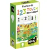 Headu Giochi Didattici-Flashcards 123 Touch Montessori. Tocca E Impara 2/4 Anni -