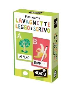 Headu Giochi Didattici-Flashcards Lavagnette Leggo E Scrivo. Leggere E Scrivere Fin Da Piccoli! 3/6 Anni -