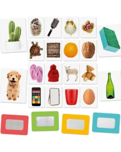 Headu Giochi Didattici-Flashcards Tactile Montessori. Osserva Tocca E Senti! 1/4 Anni -