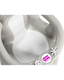 Okbaby Vaschette E Accessori-Flipper Evolution Grigio - Seduta Antiscivolo Per Bagnetto - Ok Baby