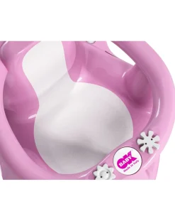 Okbaby Vaschette E Accessori-Flipper Evolution Rosa - Seduta Antiscivolo Per Bagnetto - Ok Baby