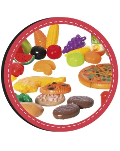FunnyHome Giochi Di Imitazione-Funny Home - Set Pizza 60 Pz