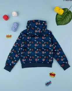 Prenatal Giubbotti E Piumini-Giacca Antivento Bimbo "Spiderman” Blu