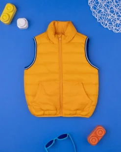 Prenatal Giubbotti E Piumini-Gilet Smanicato Boy Yellow