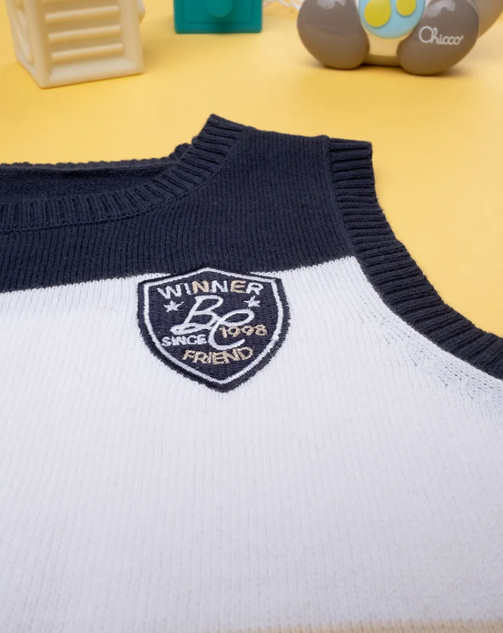 Prenatal Maglioni E Cardigan-Gillet Tricot Bimbo Tricolor