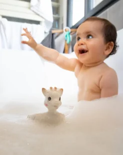 SOPHIE LA GIRAFE Giochi Primi Mesi-Giocattolo Da Bagno So’Pure (Caucciu 100% Naturale) - Vulli