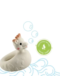 SOPHIE LA GIRAFE Giochi Primi Mesi-Giocattolo Da Bagno So’Pure (Caucciu 100% Naturale) - Vulli