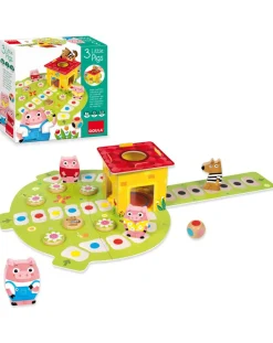 Goula Giochi Primi Mesi-Gioco De I 3 Porcellini -