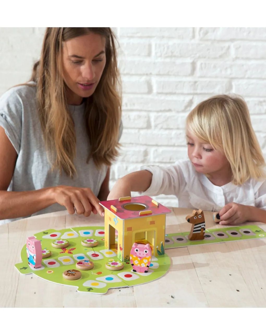 Goula Giochi Primi Mesi-Gioco De I 3 Porcellini -