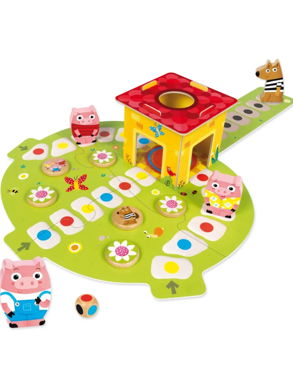 Goula Giochi Primi Mesi-Gioco De I 3 Porcellini -