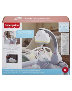 Fisher-Price Giochi Primi Mesi-Giostrina Dolce Arcobaleno Compatibile Con Culla - Fisher Price