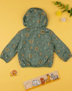 Prenatal Giubbini E Piumini-Giubbino Antivento Boy Verde