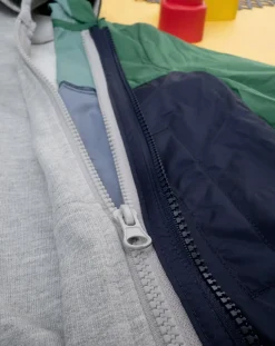 Prenatal Giubbotti E Piumini-Giubbino Double Bimbo Blu/Verde