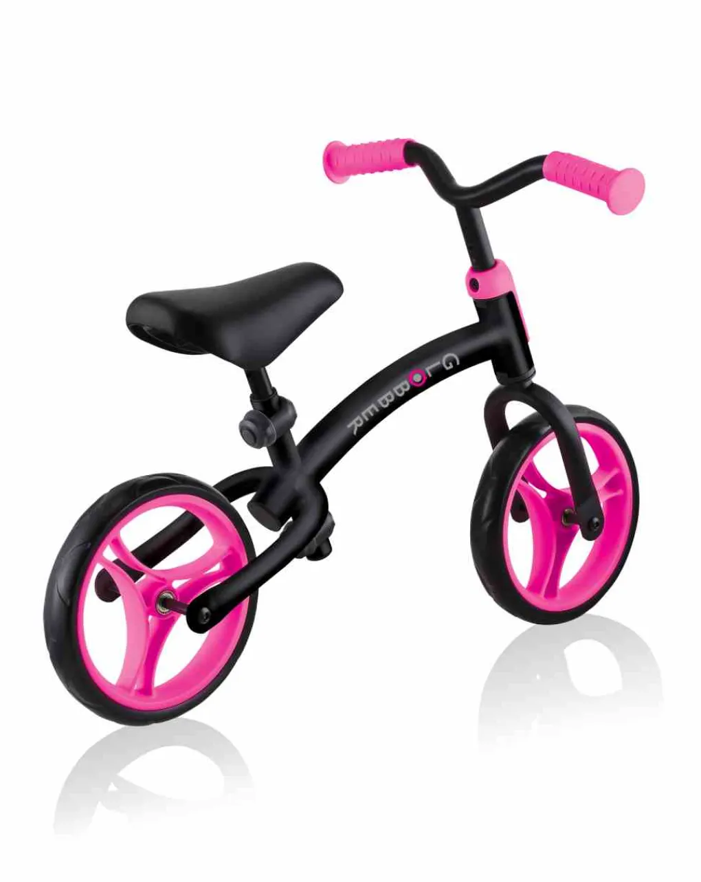 GLO Cavalcabili E Primi Passi-Go Bike - Black/Neon Pink - bber