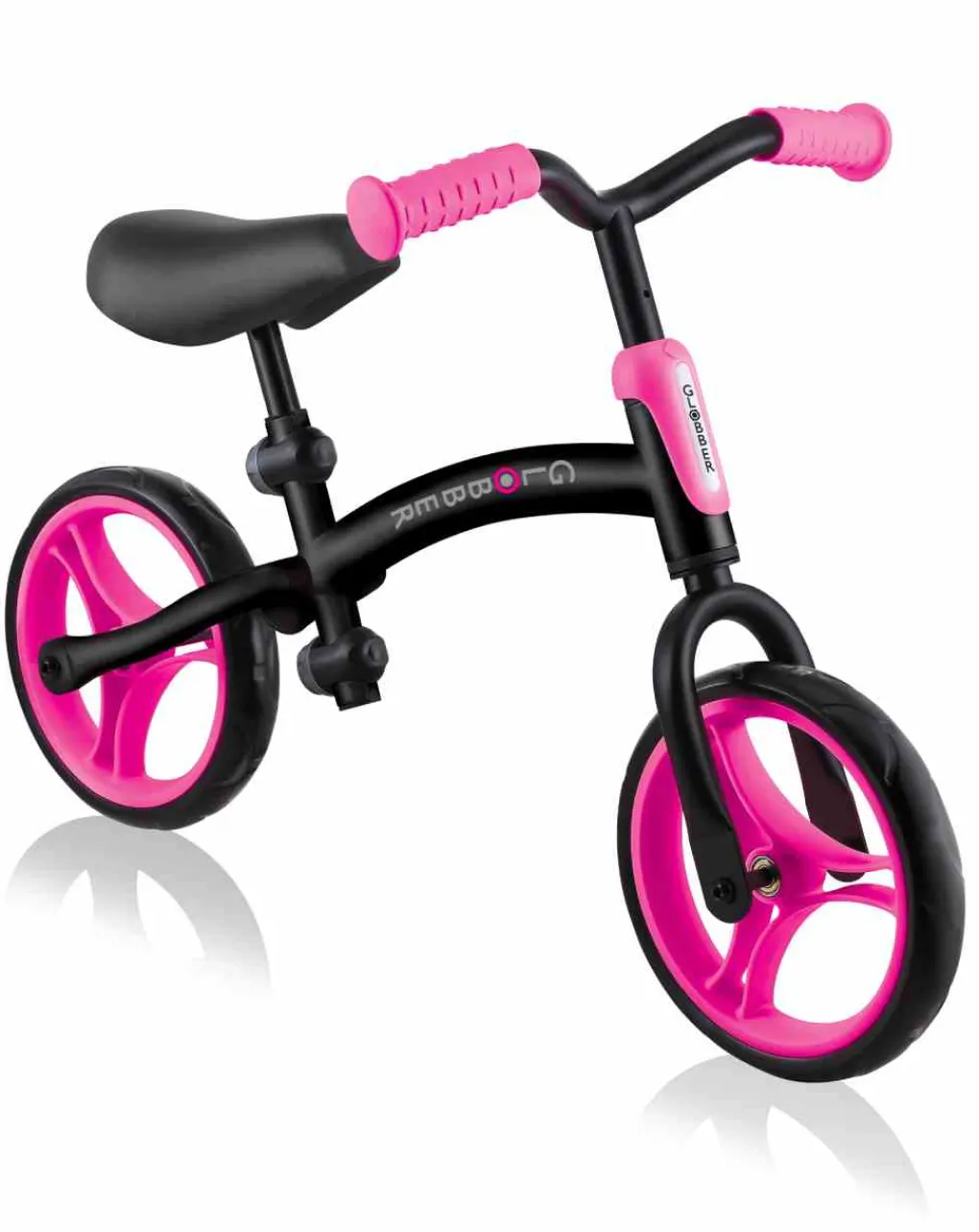 GLO Cavalcabili E Primi Passi-Go Bike - Black/Neon Pink - bber