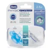 Chicco Succhietti-Gommottino Silicone 2-6 Bimbo 2Pz