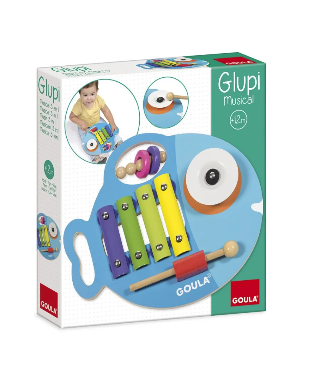 Goula Giochi Musicali-- Glupi Musicale 3 In 1
