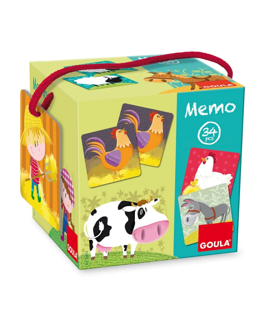 Goula Giochi Didattici-- Memo Fattoria