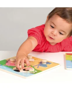 Goula Puzzle Per Bambini-- Puzzle Animali Fattoria Colore