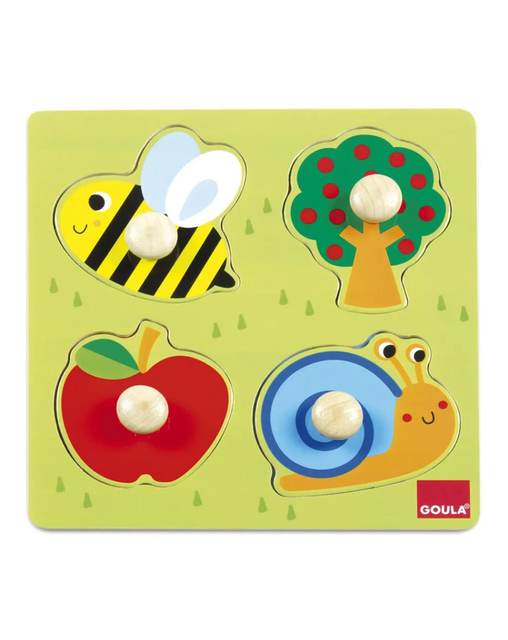 Goula Puzzle Per Bambini-- Puzzle Campagna