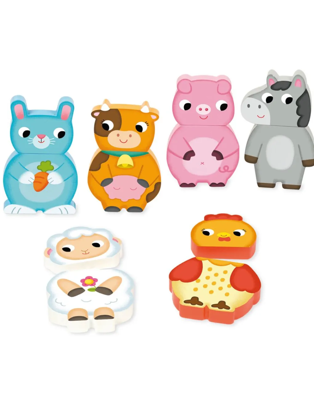 Goula Puzzle Per Bambini-- Puzzle Magnetico Animali Fattoria